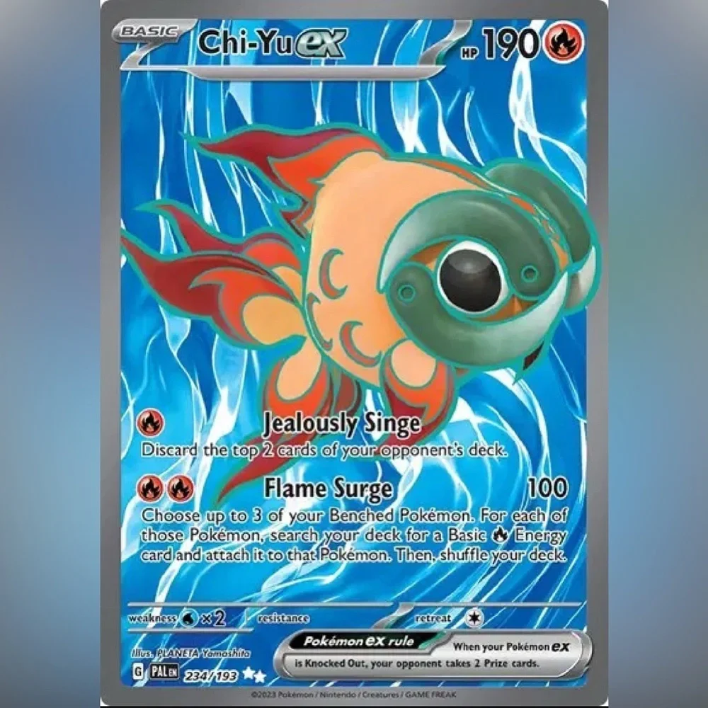 Chi-Yu ex 234/193 – Special Illustration Rare – NM Condition – Pokémon TCG